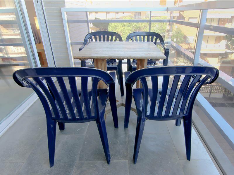 Beachfront Apartment With Pool And Garden S Abanell Blanes Бланес Экстерьер фото
